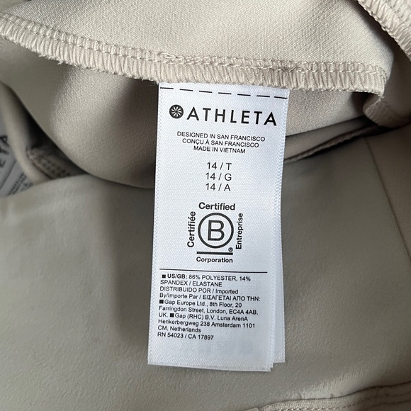 Athleta Endless High Rise Pant In Abalone Size 14T 
Career Athleisure Travel - Picture 9 of 11